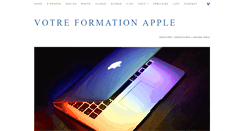 Desktop Screenshot of formationapplemac.com